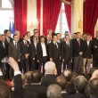 Zbigniew Gutkowski, skipper jachtu ENERGA z wizytą u prezydenta Francji François Hollande’a
