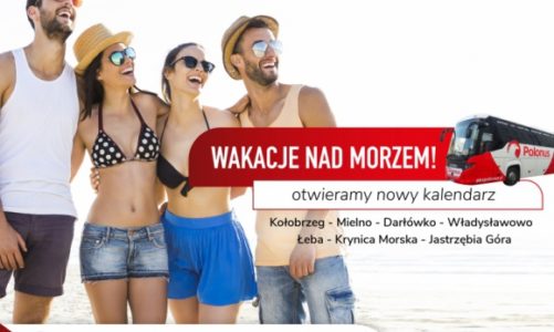 Wakacje nad morzem z Polonusem! Startuje letni kalendarz połączeń