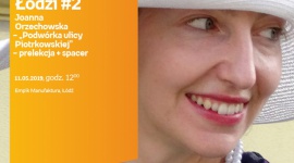 JOANNA ORZECHOWSKA – "PODWÓRKA ULICY PIOTRKOWSKIEJ" – PRELEKCJA + SPACER