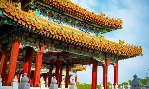 Czarujący Pekin w Blue City