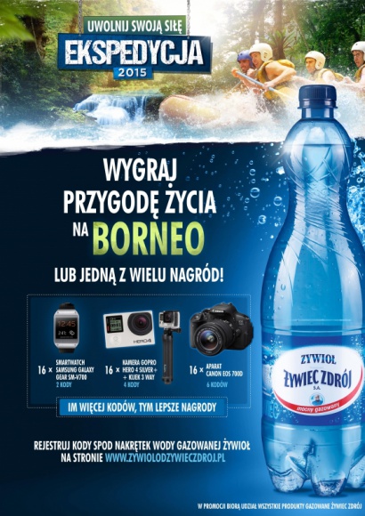 Wygraj przygodę życia na Borneo z firmą Żywiec Zdrój!