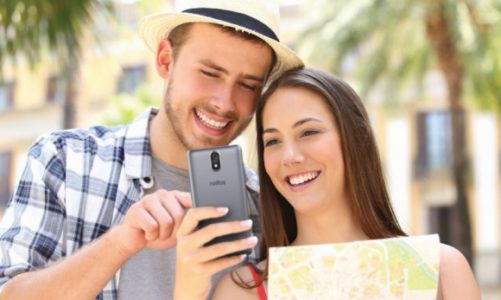 Smartfon na wakacjach