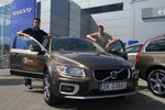 Volvo wspiera polskich siatkarzy: Żygadło i Bartman w XC70