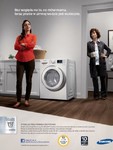 „Bez względu na to, co mówi mama, teraz pranie w zimnej wodzie jest skuteczne”. Nowa kampania pralek firmy Samsung