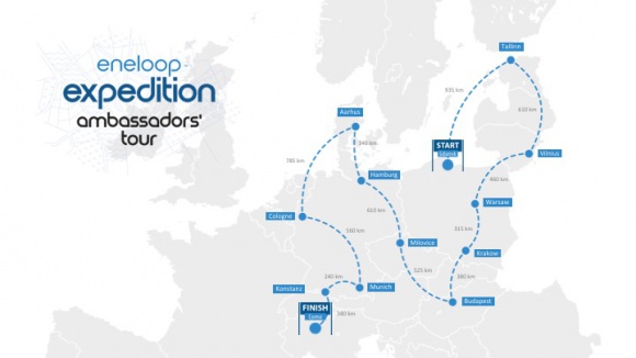eneloop ambassadors’ tour – Polka rusza na trasę ekologicznej sztafety