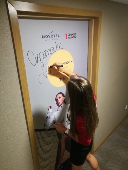 Pokój Maratoński w Novotel